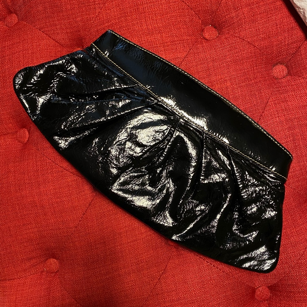 Fossil genuine leather clutch
